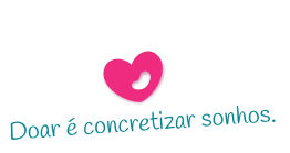 logotipo da campanha eu ajudo a dar vida, doar é concretizar sonhos 